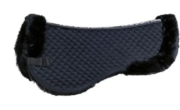 Offre Limite Amortisseur en mouton synthtique HKM - Noir