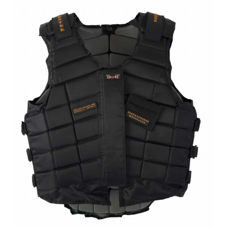 Gilet de Cross level 3 T de T - 12 ans - Noir / gris Prix Choc