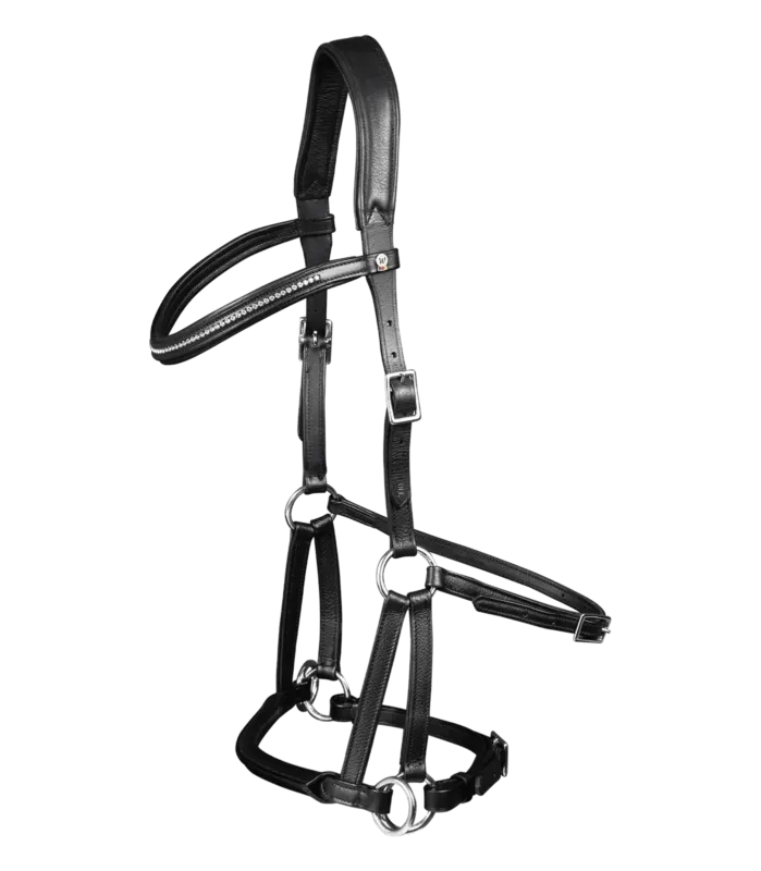 Bridon sans mors Supersoft Nuova Waldhausen X-Line - Cob - Noir Prix Rduit