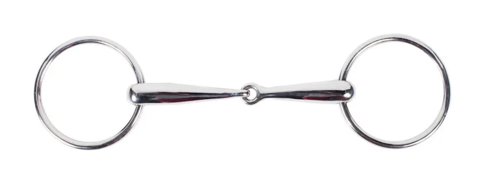Offre Limite Mors de filet canon simple brisure Chantilly Horze - 105 mm