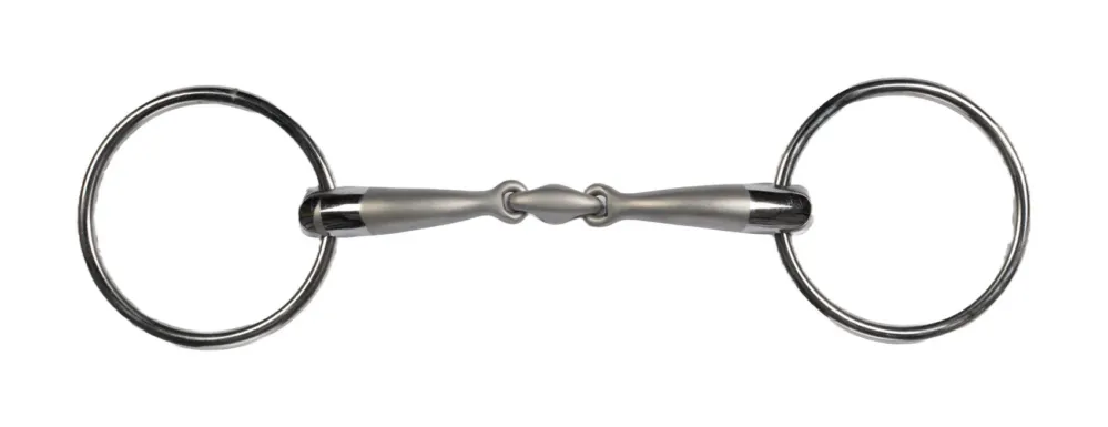 Mors double brisure HKM Soft Touch 16 mm - 145 mm Dernier Modle