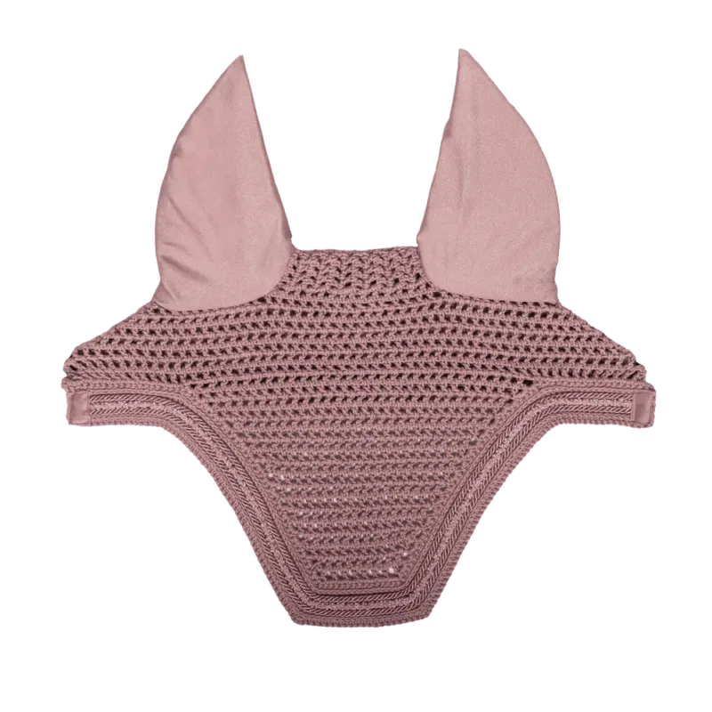 Paiement Scuris Bonnet anti-mouches Kentucky Wellington Velvet Mini Perles - Cheval - Vieux rose