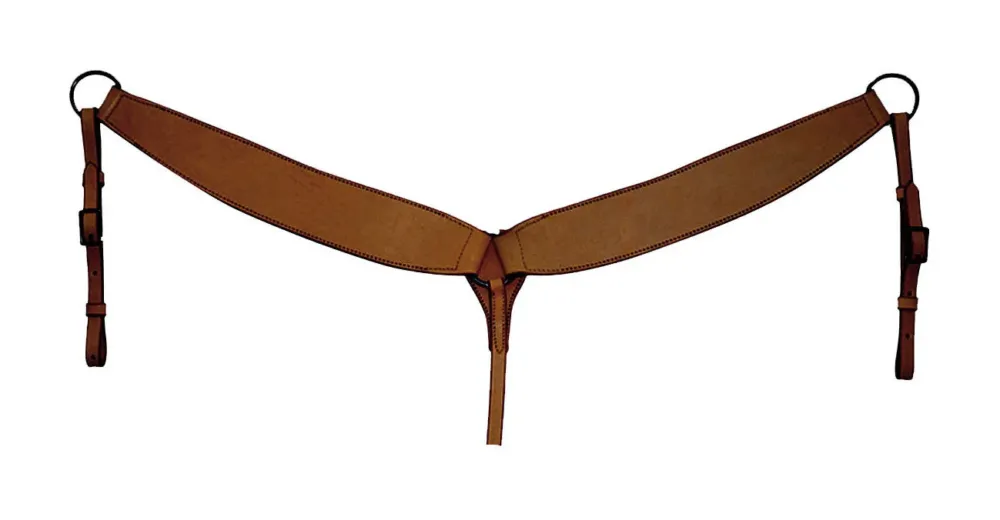 Populaire Collier de chasse en Cuir Lisse Lakota - Marron