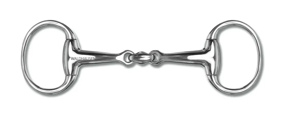Mors ellipse Waldhausen double brisure - 125 mm Haute Qualit