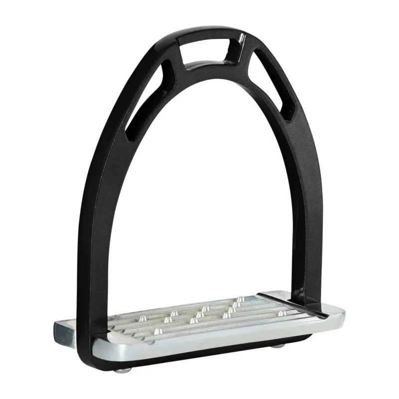 Paiement Scuris Etriers aluminium Horze - 120 - Noir / argent
