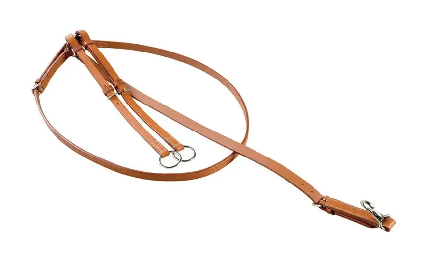 Vente Directe Martingale western Pool's en cuir - Noir