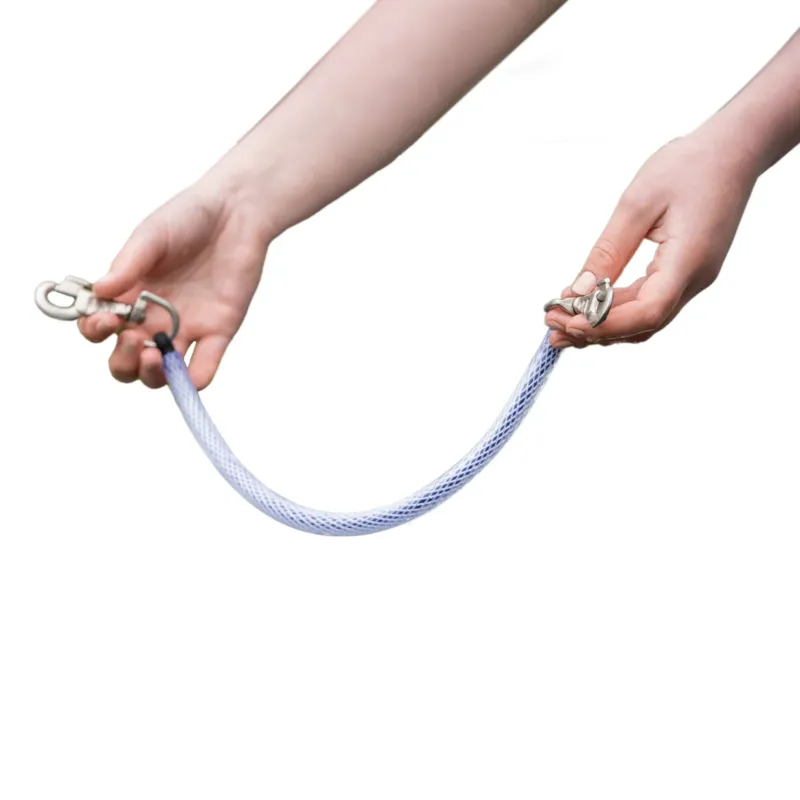 Prix Bas Cordon de queue Back on Track Quick-Clean - 55 cm - Clair / gris