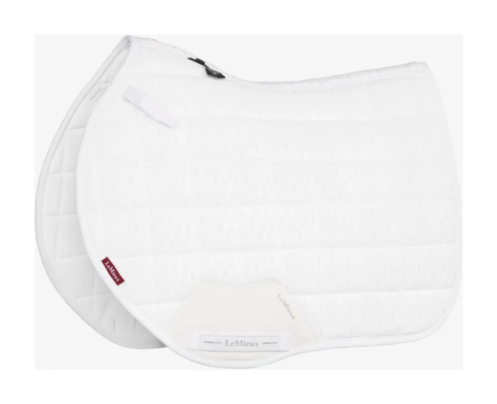 Populaire Tapis de selle LeMieux Square de Eurojump Self-Cool 3D - L - Blanc
