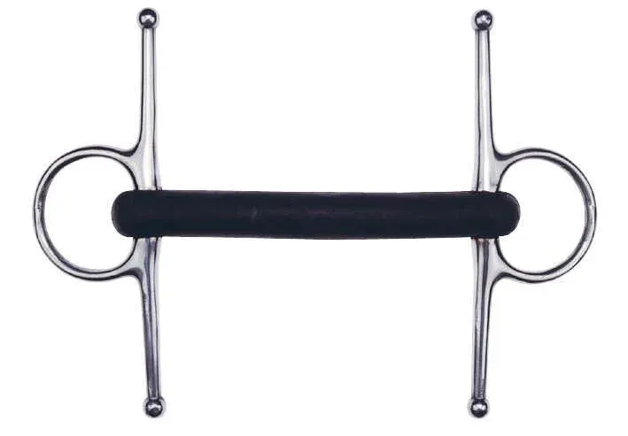 Offre Du Jour Mors aiguille Feeling caoutchouc droit - 135 mm