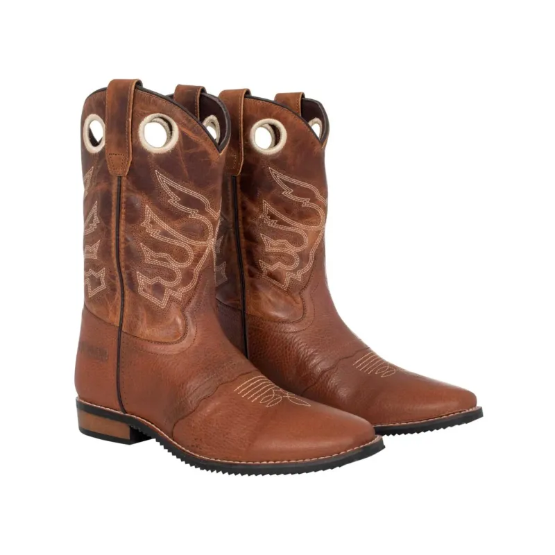 Offre Spciale Bottes western Pro-tech style California - 35 - Marron / chocolat