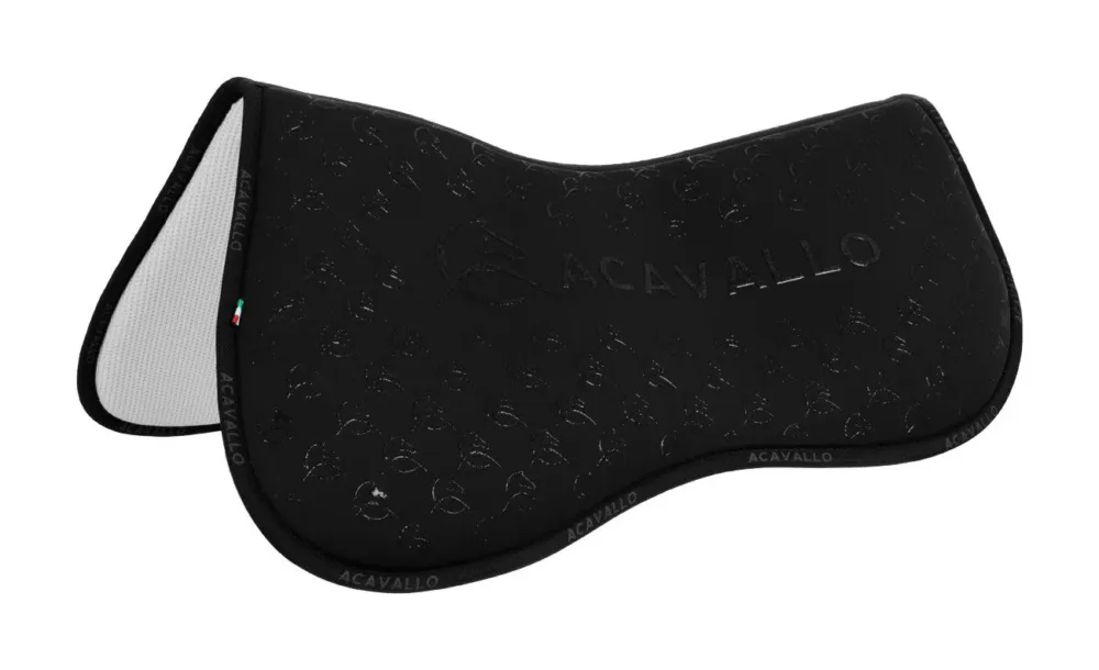 Amortisseur mmoire de forme avec grip en gel double face Acavallo - M - Noir / noir Marque