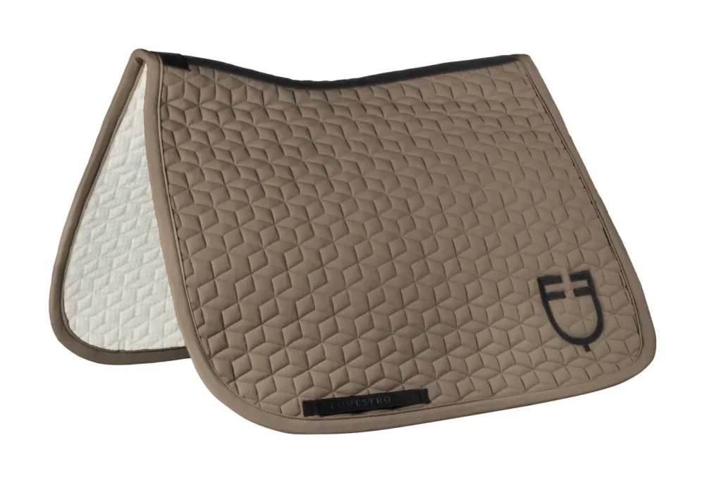 Tapis de dressage Equestro matelass cube - Cheval - Walnut Top Vente
