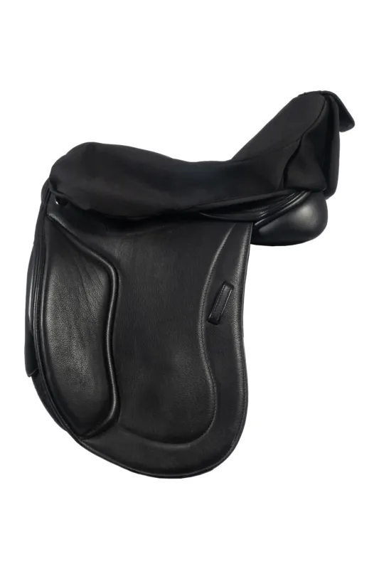 Retour Gratuit Couvre-sige chauffant selle Dressage Style HKM - 16-17" - Noir