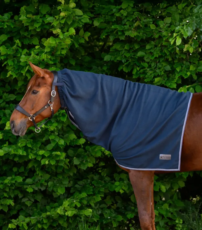 Rduction Couvre-cou en polaire Waldhausen Economic - Cheval - Bleu nocturne
