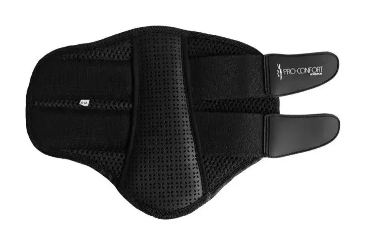 Jusqu puisement Des Stocks Protections souples 3D mesh velours ProConfort Tolede - S / M - Noir