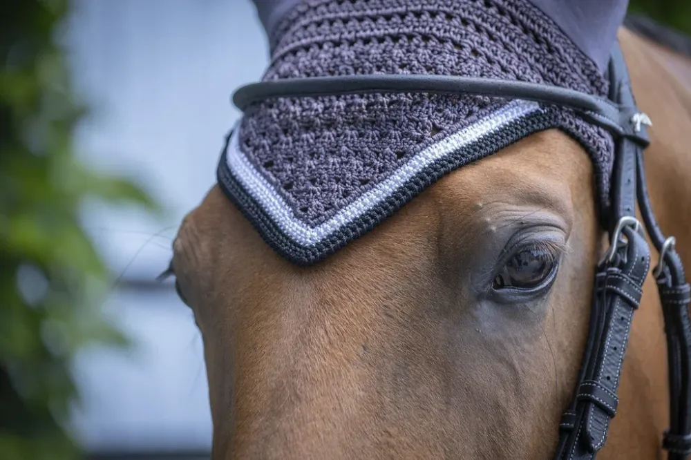 Authentique Bonnet Paddock Sports Origine - Cheval - Gris fonc