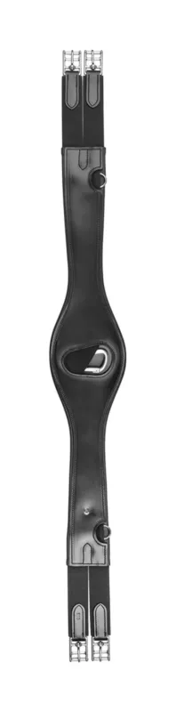 Commander Vite Sangle de selle Waldhausen en cuir - 115 cm - Noir