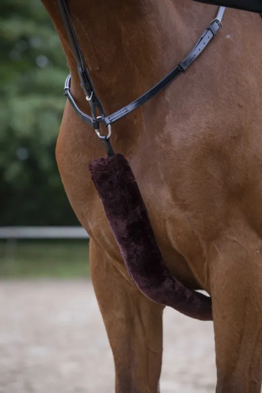 Offre Du Jour Fourreau de collier de chasse Equithme Teddy - Cheval - Marron