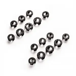 Nouvelle Collection Inserts grip caoutchouc Veredus triers Steel1 Vita - Noir