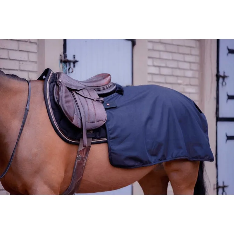 Offre Spciale PADDOCK - Couvre-reins Quarter Classic Rain - 135 cm - Marine