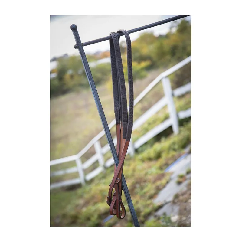 Offre Du Jour PNLOPE - Rnes caoutchouc US - Cheval - Noisette