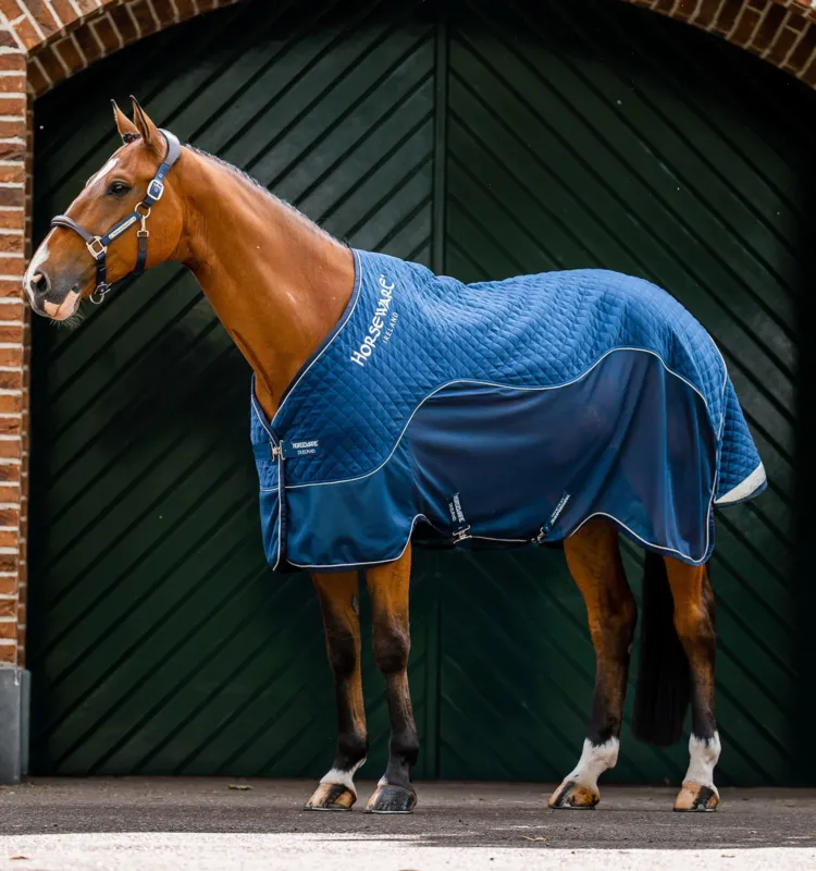 Chemise schante de transport Horseware Signature - 125 cm - Marine Satisfait Ou Rembours