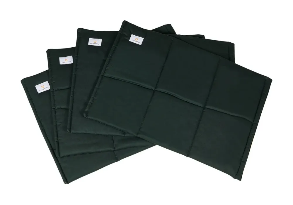 Meilleure Vente Sous bandages coton Equestro - Vert chasseur