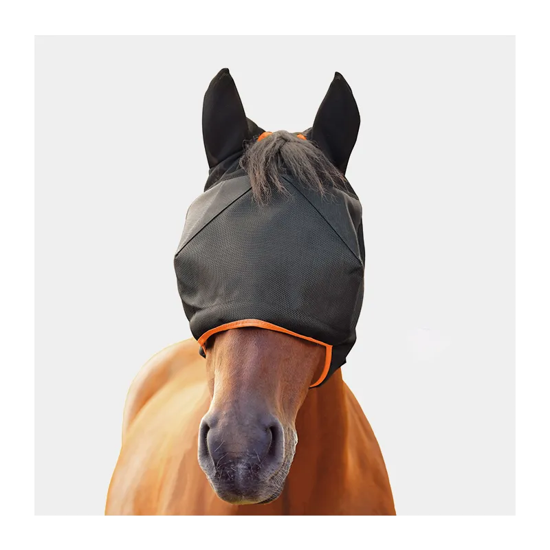 PRIVILGE QUITATION - Bonnet Anti-Mouches Midi avec oreilles - S - Noir Bon March