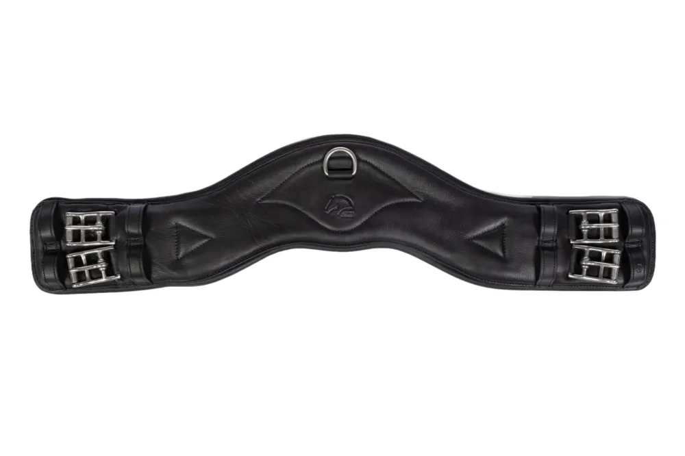 Dernire Chance Cincha HKM Dressage cincha Premium - 60 cm / Black