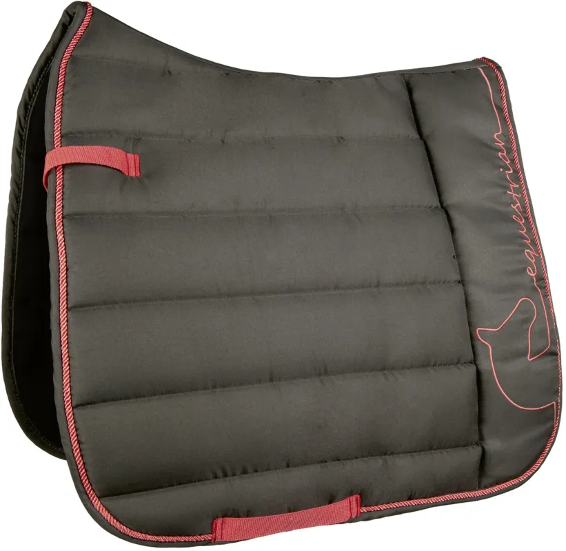 Tapis Equestrian HKM - Poney CSO - Vert fonc / non corail Petit Prix
