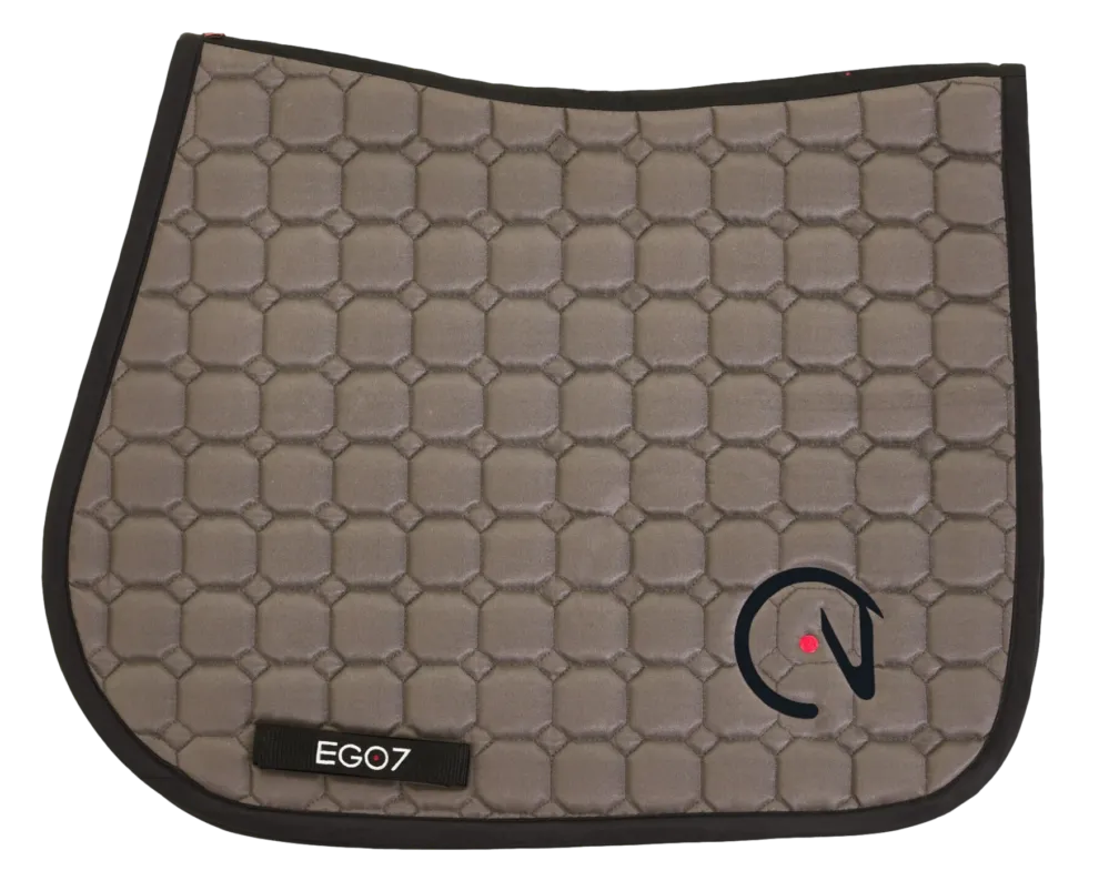 Prix Cass Tapis de selle New Ego7 Horse Head Honeycomb - Cheval - Tourterelle