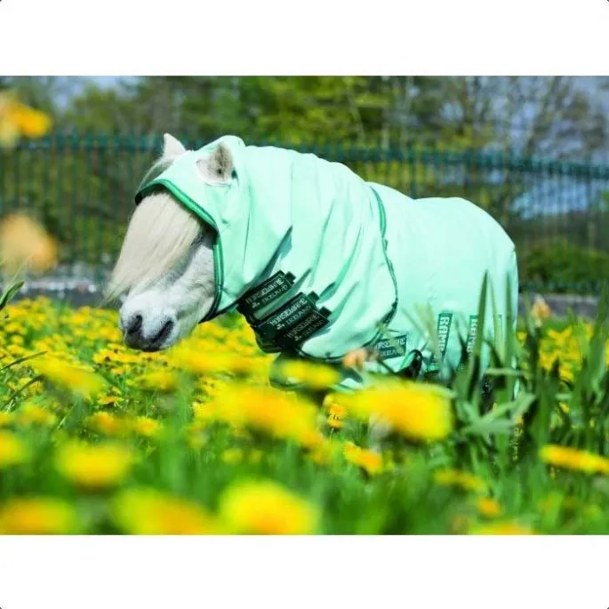 Rambo Sweetitch Hoody Pony - Horseware - vert menthe - poney 5'3 - 110 /160 cm Commander Maintenant