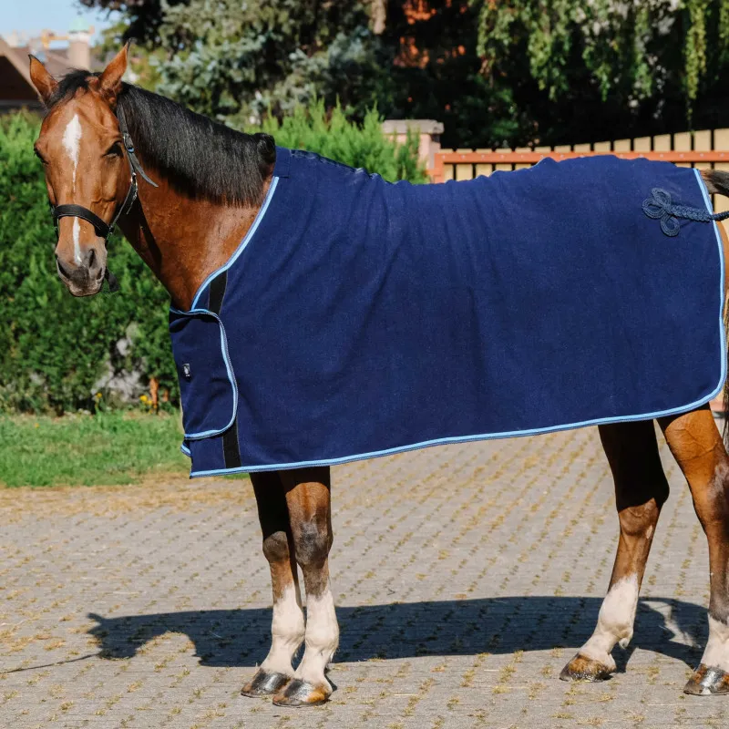 Bon March RIDING WORLD - Chemise de prsentation - 5'9 (125 cm ) - Marine