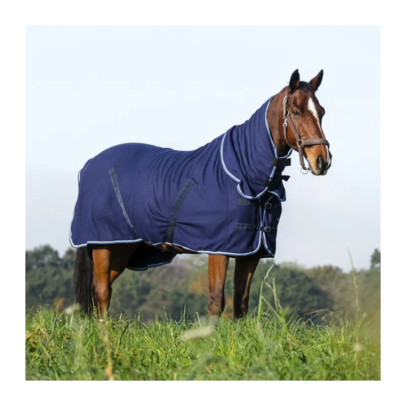 RIDING WORLD - Chemise polaire Combo - 5'3 (115 cm ) - Marine Nouvelle Collection
