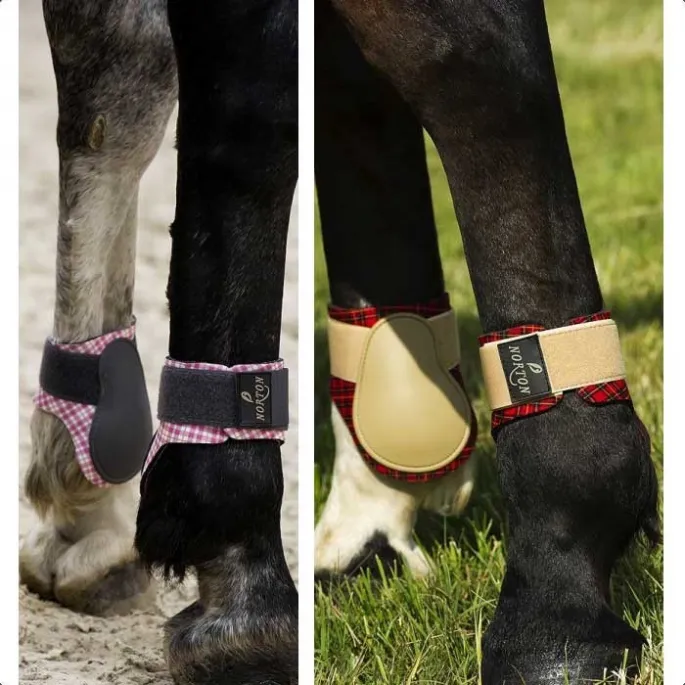 Bon March Protge-boulets Norton ecossais – poney – gris/rose – poney (pony )
