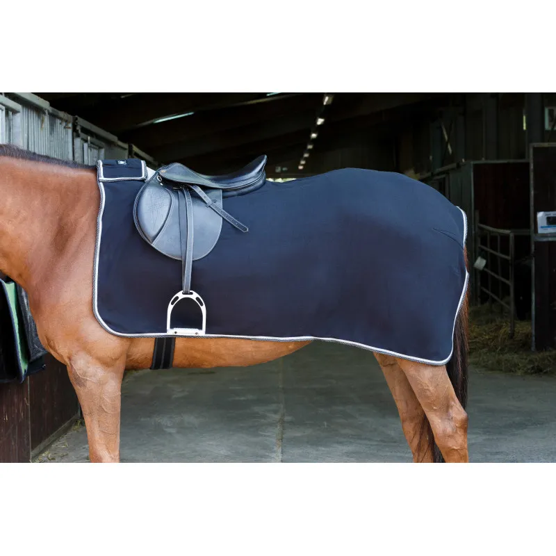 Acheter Direct RIDING WORLD - Couvre-reins polaire - 125 cm - Noir