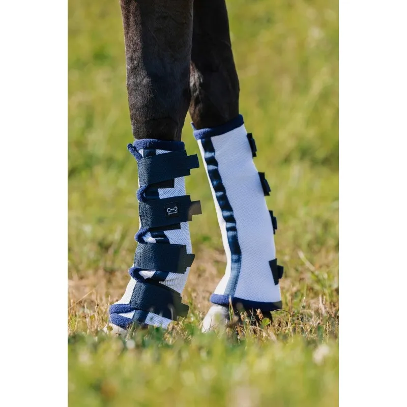 RIDING WORLD - Gutres anti-mouches - Poney - Blanc Expdition Rapide