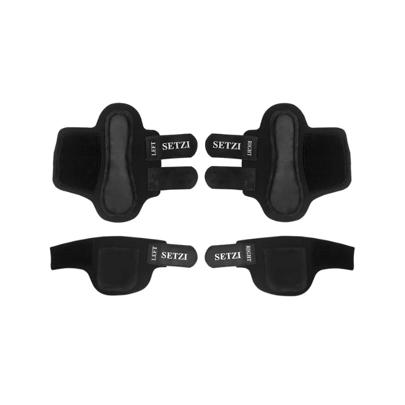 SETZI – Kit de protections – S – Noir Vente Flash