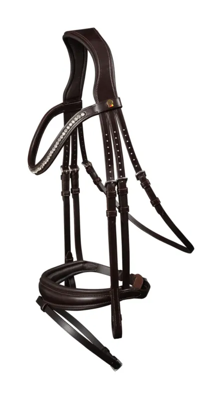 Jusqu puisement Des Stocks Bridon Waldhausen S-Line Essential - Cob - Marron