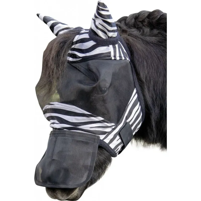 Retour Gratuit Mscara antimoscas HKM Anti mscara antimoscas Zebra - Shetty - Miniture Shetland Pony
