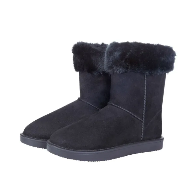 HKM All Weather impermeable Boots Davos Fur - Deep Blue / EU43 Super Prix