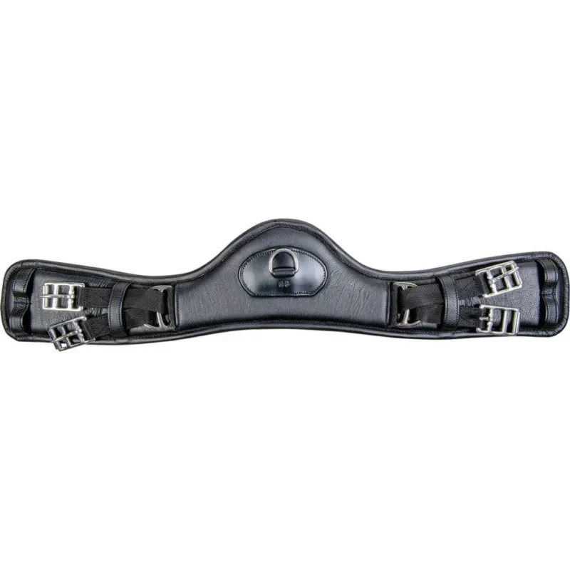 Cincha HKM Leather cincha Dressage Anatomic without Elastic - 50 cm Petit Prix