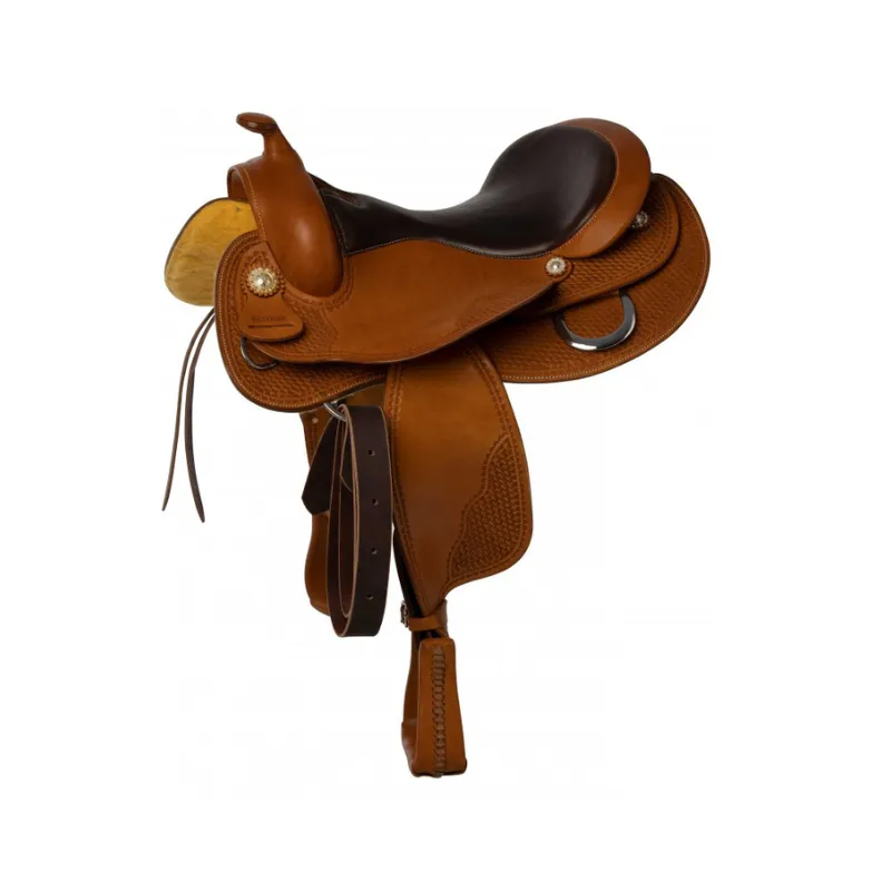 WESTRIDE - Selle western Aurora by Franck Perret - 16" - Noisette Meilleur Choix