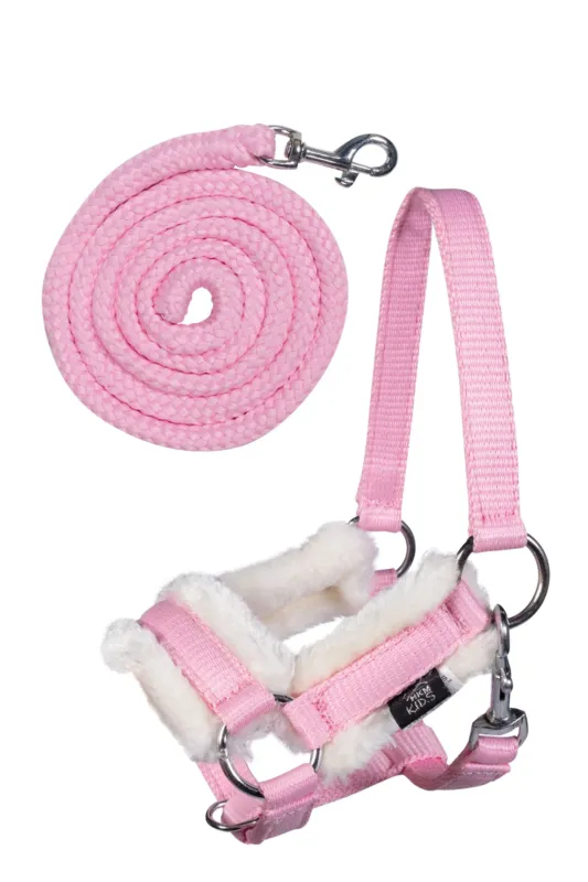 Hobby caballo HKM Hobby caballo Head Collar & ramal Set - Dark Blue Offre Spciale