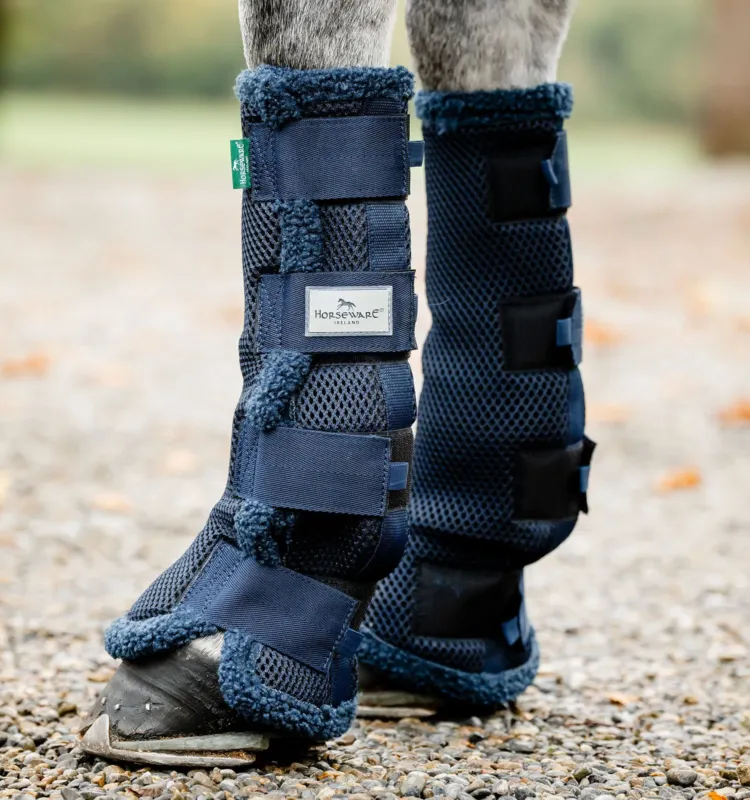 Bon March Protections de travail Horseware - Poney - Marine / marine & argent