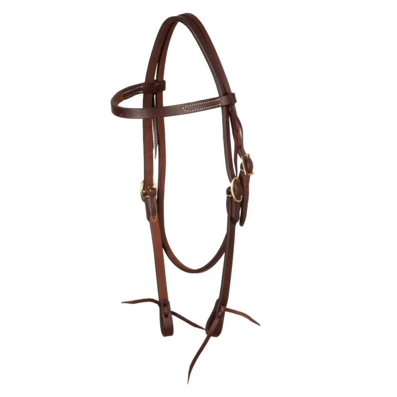 Quantit Limite Bridon western Pools Browband Tie Ends - Huil