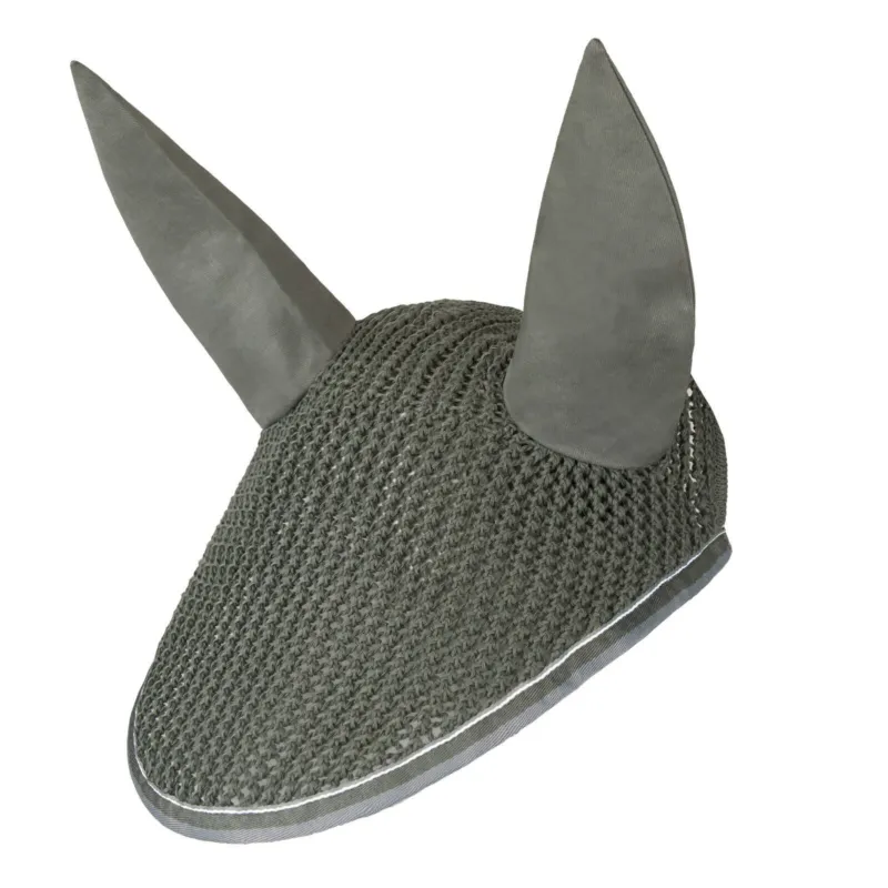 Bonnet anti-mouches Adepto Horze - Cheval - Vert kaki beetle Haute Qualit
