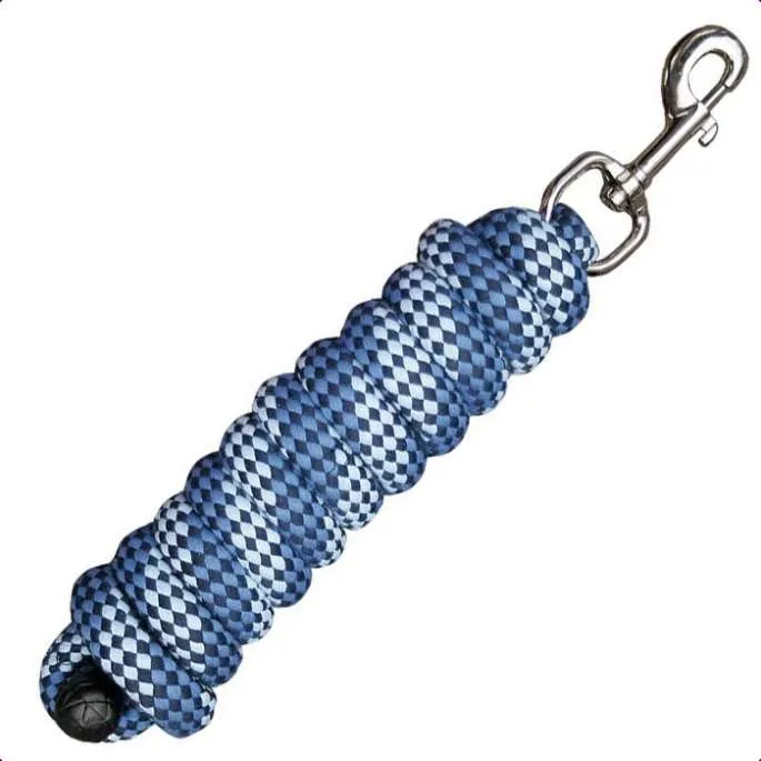 Longe d'attache Mounty - HKM - marine/ciel - 2 mtres Promotion