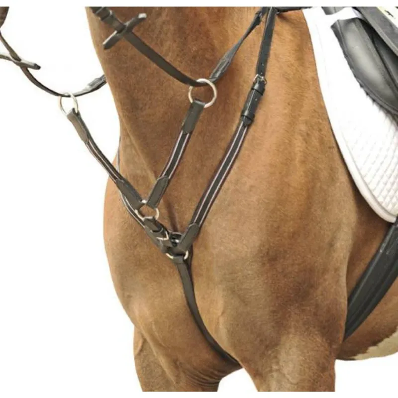 Must-Have Breastplates HKM Breastplate Martingale - Cob / Black