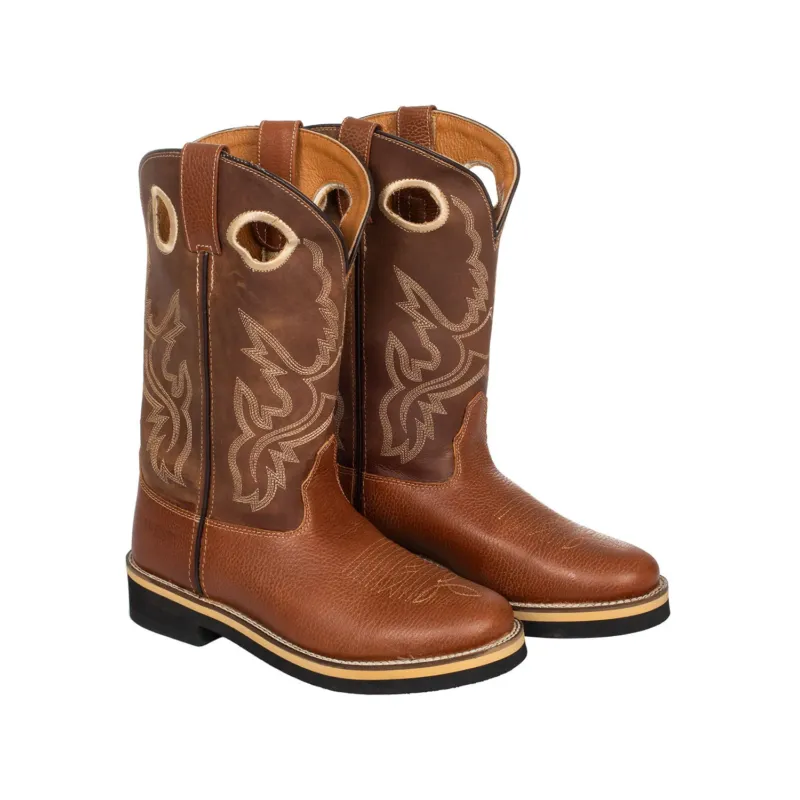 Pas Cher Bottes western Pro-tech Buckaroo en cuir - 36